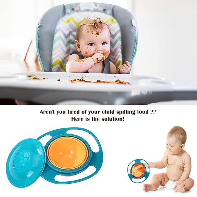 360 Degree Rotation Food Bowl for Baby