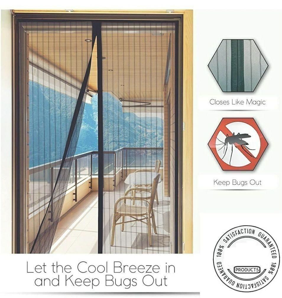 Anti Mosquito Door Curtains (Pack of 2)