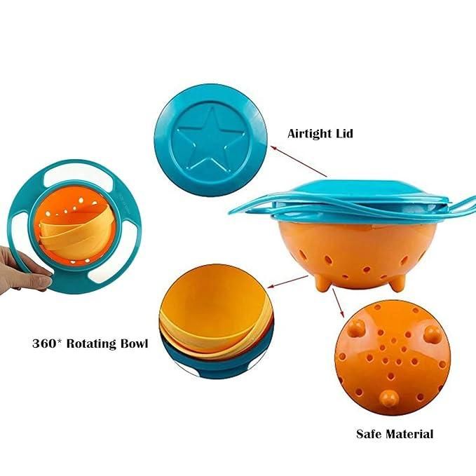 360 Degree Rotation Food Bowl for Baby